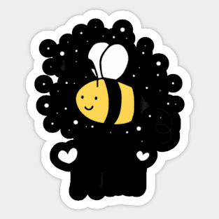 Kids Be Kind Bumble Bee Cute Inspirational Short Sleeve Kids Sticker